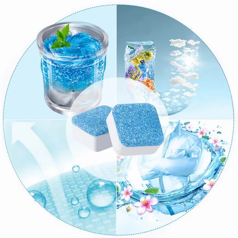 🧼 Tabletas Mágicas para Lavadora – Limpieza Profunda x12