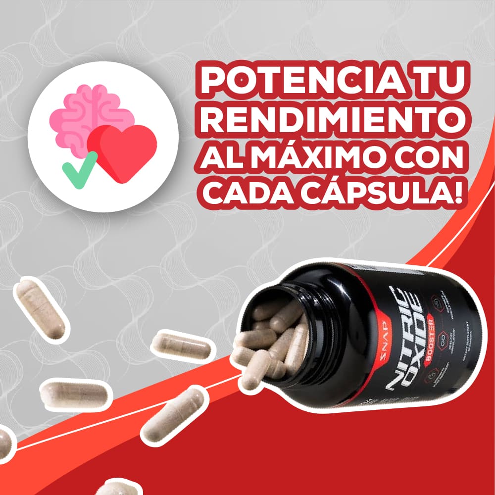 ÓXIDO NÍTRICO 60 CÁPSULAS – POTENCIA TU ENERGÍA 💥